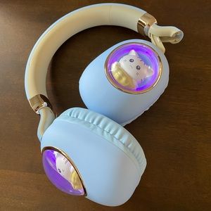 Cat Headphones with LED lights, Bluetooth wireless